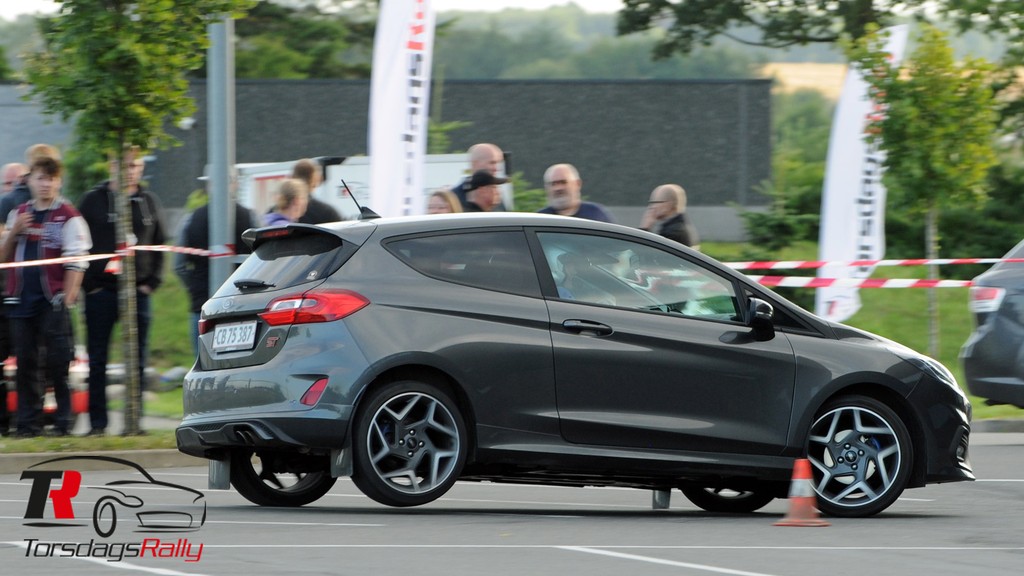 Torsdagsrally august 2021 i Horsens - Anders Hansen og Nicolaj Aamann, Ford Fiesta
(Foto: Viggo Johansen, rallypics.dk)